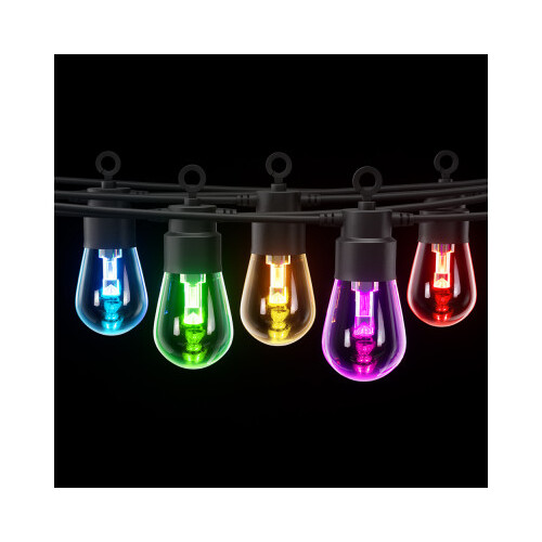 Festoon Lights Smart RGB outdoor LED String Lights Waterproof WIFI app